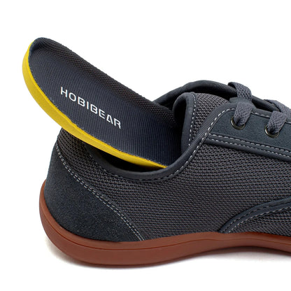 HOBIBEAR Wide Toe Shoes for Unisex Minimalist Breathable Comfortable Outdoor Barefoot Walking Sneaker