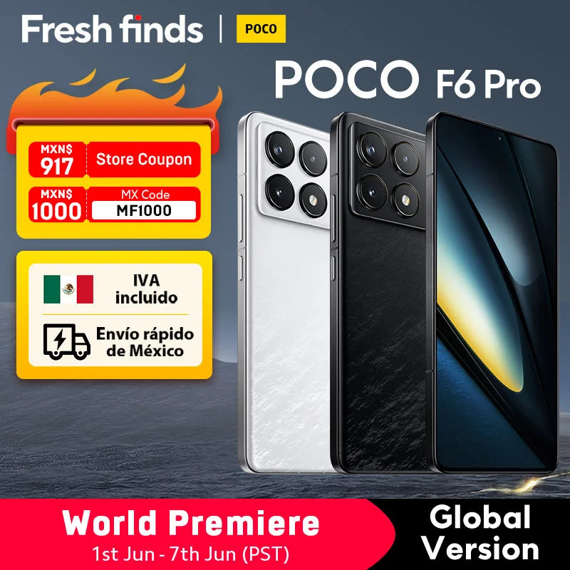 POCO F6 Pro 5G Global Version